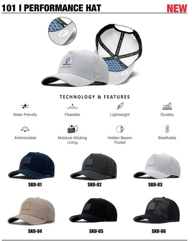 JoinTop perforated performance cap with interior view